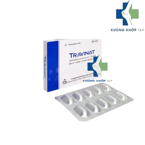 Travinat 250mg - Điều trị nhiễm khuẩn đường hô hấp dưới